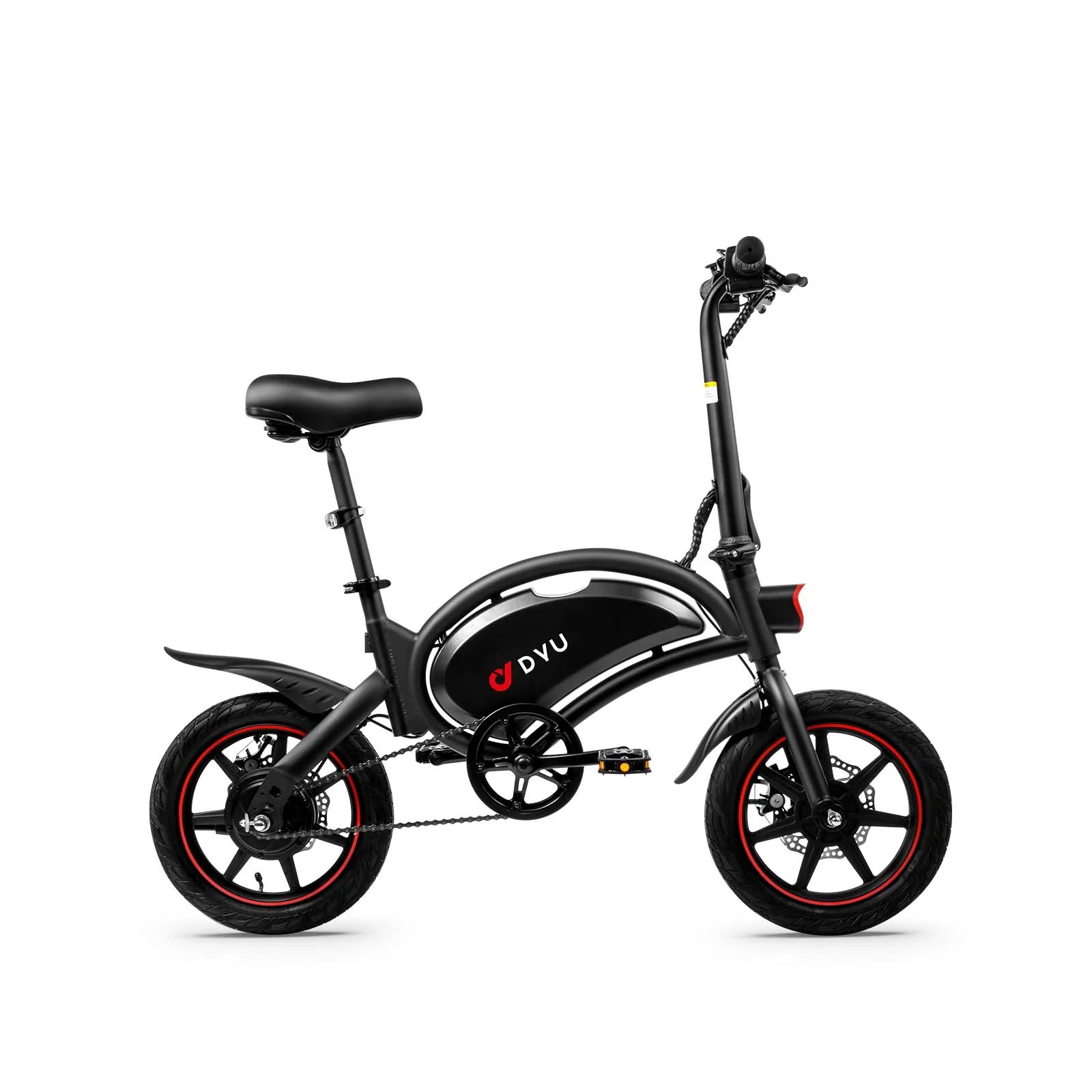 DYU D3F - MINI 500W 14 - Inch Folding City E - Bike - The Wright Bikes